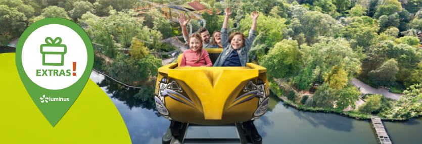 Voici votre bon de réduction EXTRAS! : Plus de 10 % de réduction sur votre ticket d’entrée pour Bellewaerde